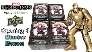 Marvel Beginnings Vol 2 Series 1 - Opening 4 Blaster Boxes
