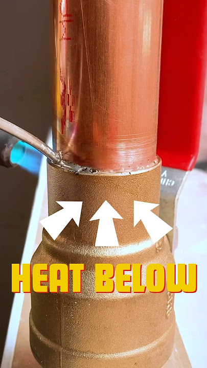 DIY: How to Solder Pipe Joints Like a Pro #diy #soldering #asmr #youtubeshorts