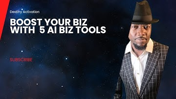 5 AI Tools To Boost Your Business || 5 Game-Changing AI Tools to Boost Your Business || Cee Cay Besa