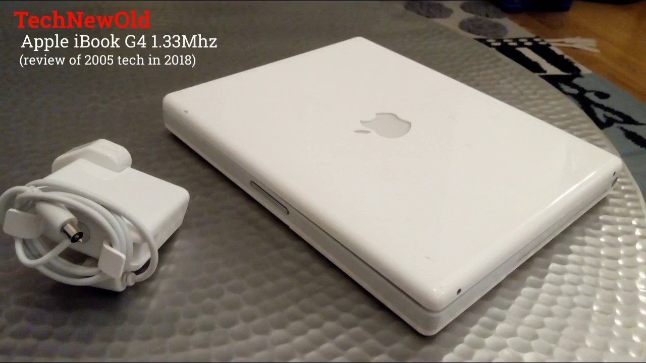 PC/タブレット ノートPC TechNewOld: Apple iBook G4 1.33Ghz (2005) review in 2018