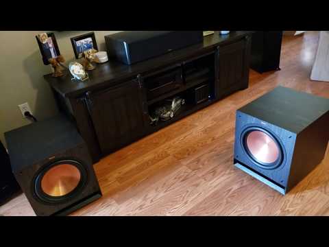 Klipsch spl-120 subwoofers