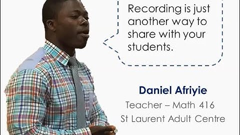 Record your lessons, reflect on your practice.