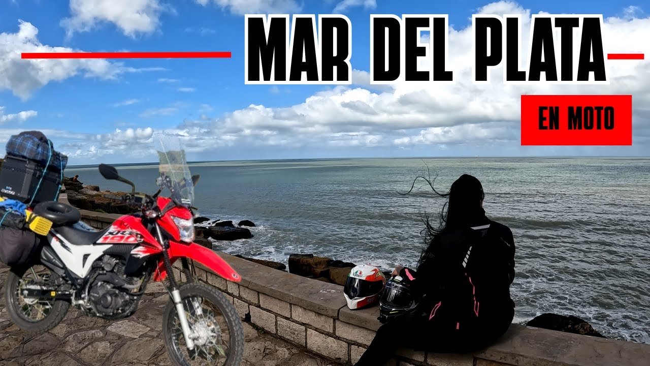MOTO CAMPING en MAR DEL PLATA🌊🏕️🏖️ ||| VIAJE A LA COSTA ATLANTICA ARGENTINA🏍️🛣️