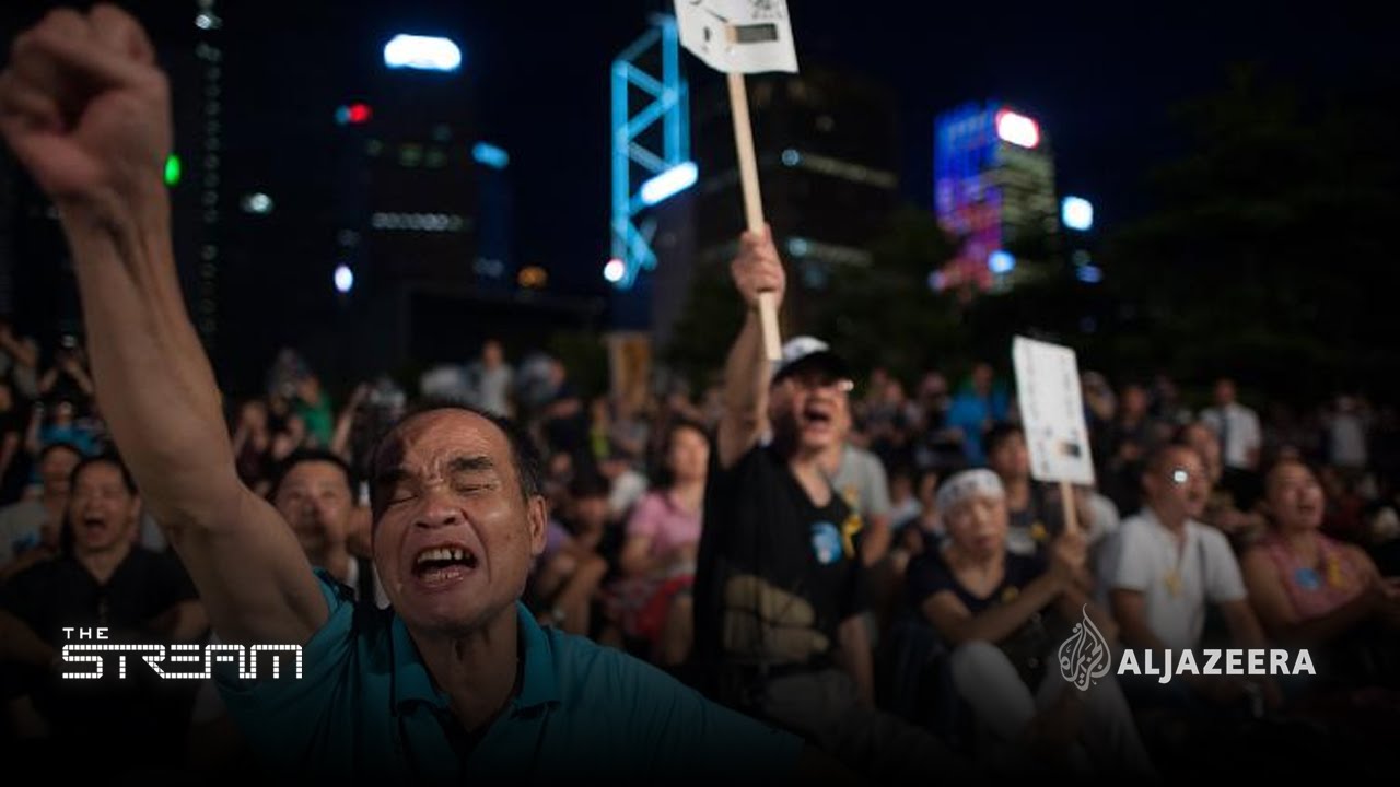 البث المباشر - #OccupyCentral حشد من أجل الديمقراطية في هونغ كونغ