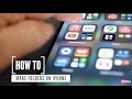 How to make folders on your iPhone