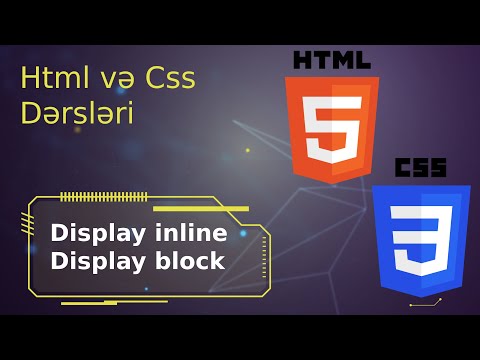 Video: CSS-də ekran blokunun istifadəsi nədir?