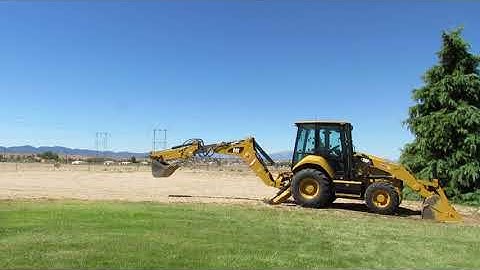CAT Backhoe Start-Up Procedures By Operator Castaneda