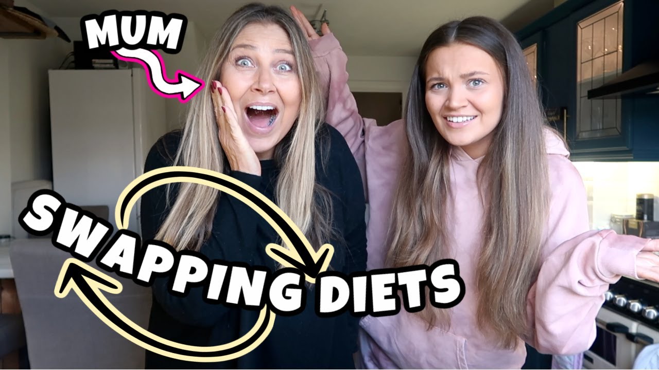 I SWAPPED DIETS WITH MY MUM FOR 24 HOURS⏰