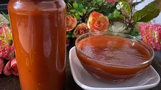 Tomato ketchup|( टामेटा सॉस) home-made easy and simple recipe recipe tomato ketchup vipti’kitchen …￼