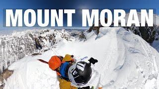 Mount Moran // Skiing Skillet Glacier Sick and Solo