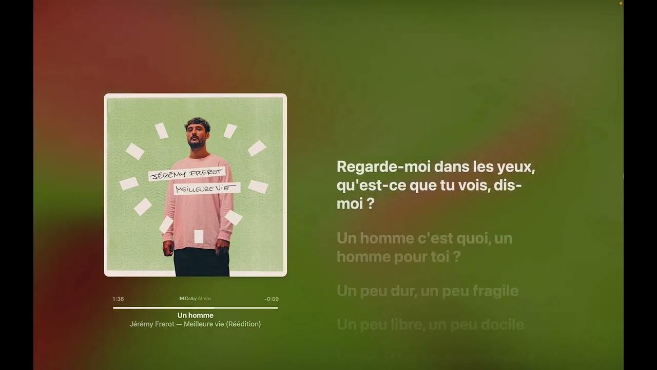 Jeremy Frerot Un Homme Lyrics Paroles YouTube jeremy-frerot-un-homme-lyrics-paroles-youtube
