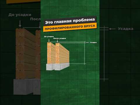 Влажность бруса — твой главный враг!