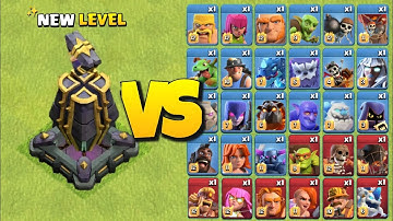 Max Monolith VS Every Max Troops | Clash of Clans
