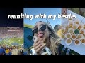 VLOG | ucla football game + reuniting with my besties