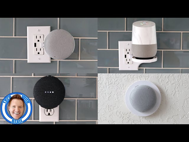 Mount Genie Google Home Mini Mounts & New Smart Home Shelf Review