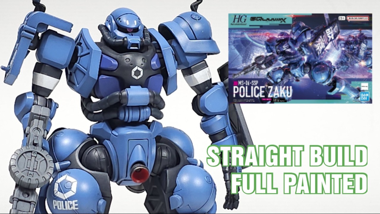 BANDAI [HG] 1/144 Gundam GQuuuuuuXMS-06-SSP Police Zaku