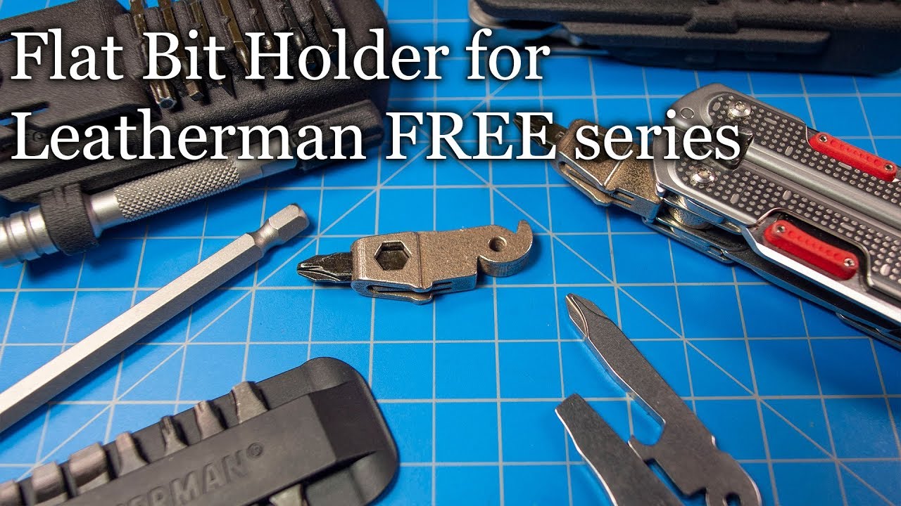 Scalpel holder for Leatherman FREE P4 & P2 (LZ8DS36EC) by ZapWizard