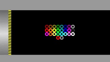 Shutter Crush 26 Rings Survival Race ASRM in Algodoo