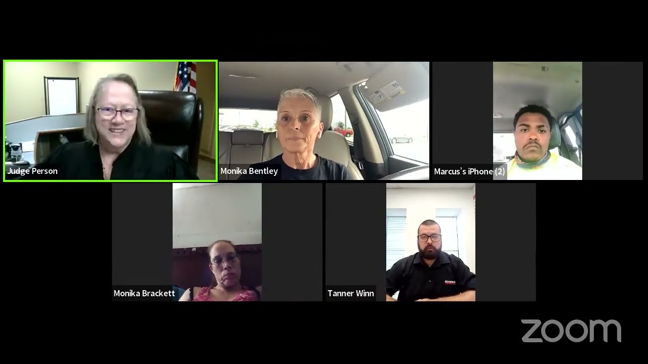 Judge Guides Virtual Hearing for Multiple Defendants Facing Traffic Charges