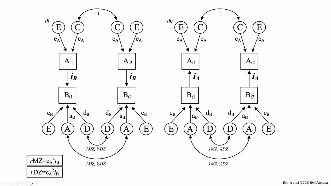 Direction of Causation Modeling in the Classical Twin Design Part 3