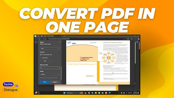 How to Convert PDF in One Page - Full Tutorial {2025}