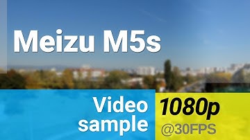 Meizu M5s 1080p video sample