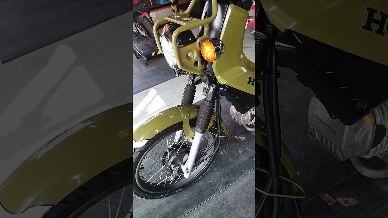 ホンダ クロスカブ110 JA45 始動動画 - YouTube