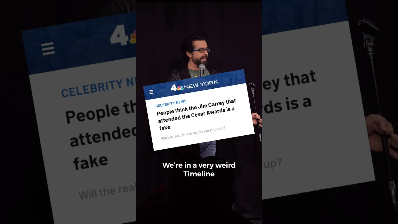 Was Jim Carrey Cloned?! #jimcarrey #clone #clonewars #johnpoveromo #comedy #standupcomedy #comedian