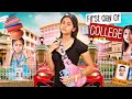 First Day of COLLEGE - Bollywood vs Reality | Type of Students | MyMissAnand image