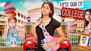 First Day of COLLEGE - Bollywood vs Reality | Type of Students | MyMissAnand image