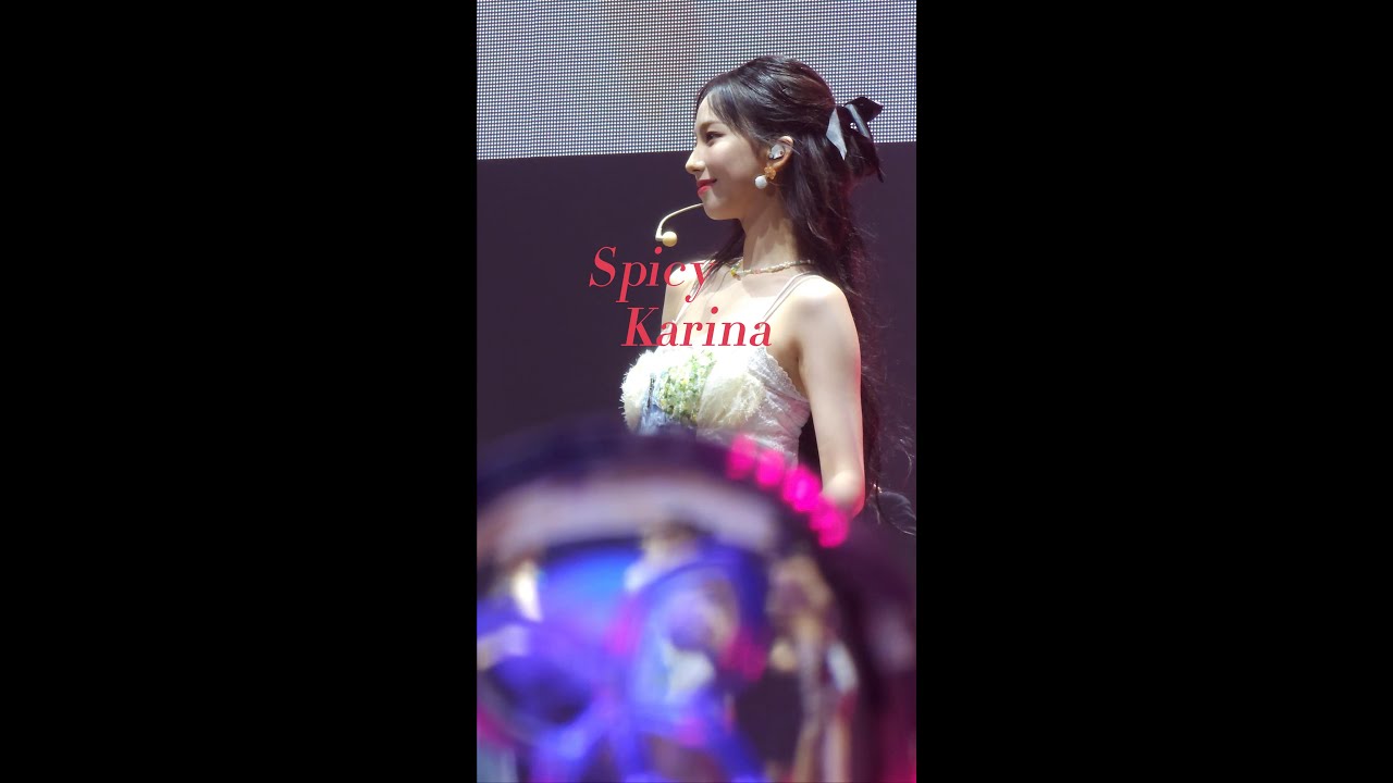 20230827 Aespa US Tour Washington D.C -  ‘SPICY' KARINA Fancam