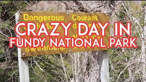 SEIZURE IN WATERFALL AT FUNDY NATIONAL PARK!