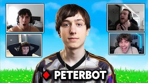 50 Times Peterbot Destroyed PRO Players in Fortnite!