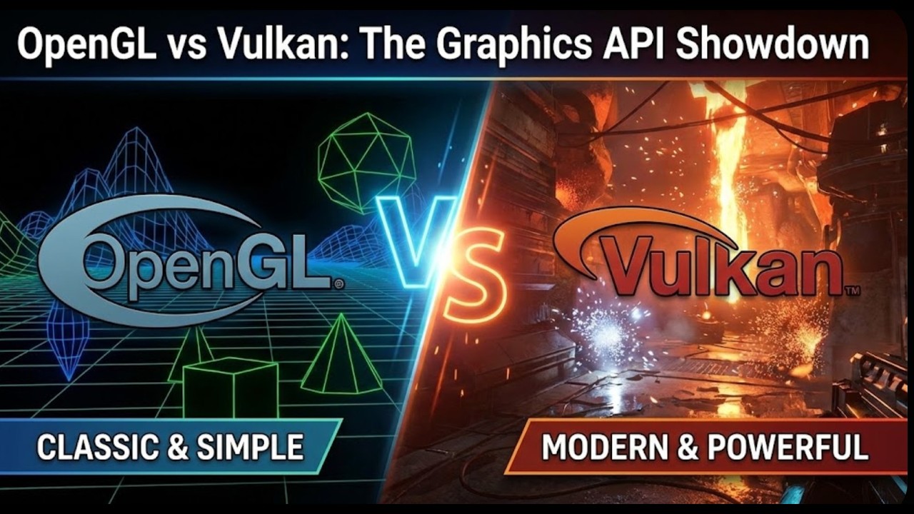 OpenGL vs Vulkan - YouTube