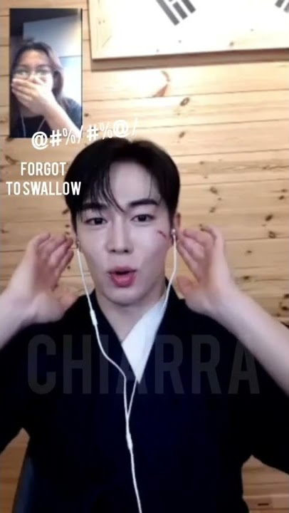 [SF9] almost got embarrassed at the  videocall fansign with dawon