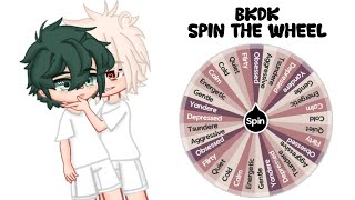 Styling BkDk with spin the wheel || Inspired by DJ-Demz || BkDk || Gacha Club