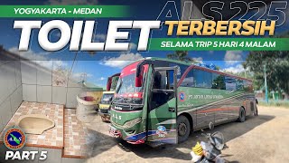 INI DIA TOILET TER-BERSIH SELAMA TRIP 😂 Yogyakarta - Medan 5 Hari 4 Malam Naik Bus Als (5/7)