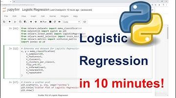 Logistic Regression in Python Step by Step in 10 minutes