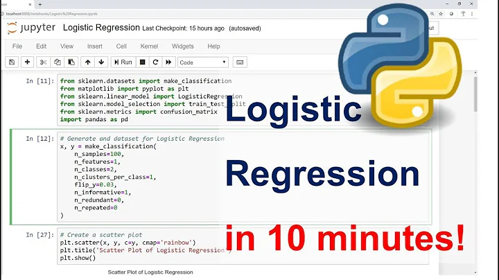 Logistic Regression in Python Step by Step in 10 minutes