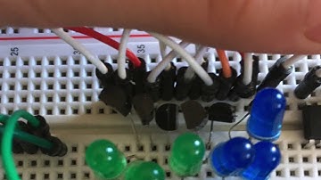 RGB LEDs Controlled by Simple Logic Gates - Part 3
