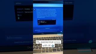 My existential crisis with AI 🤖 #chatgpt #gpt4 #gpt #artificialintelligence