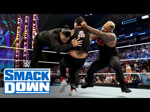 Roman Reigns and Solo Sikoa unleash a brutal attack on Jey Uso: SmackDown highlights, July 28, 2023