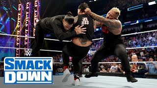 Roman Reigns and Solo Sikoa unleash a brutal attack on Jey Uso: SmackDown highlights, July 28, 2023