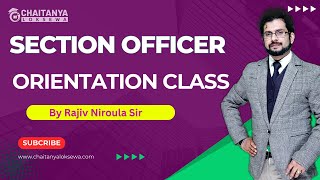 Section Officer English Preparation Orientation by Rajiv Niroula Sir || Chaitanya Loksewa ||