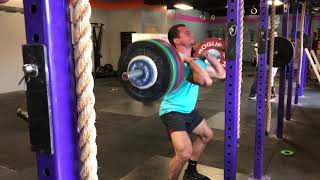 Front Squat - 5RM @345