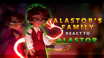 Alastor’s family reacts to Alastor || 2x || PART 1 || Gacha react || Hazbin hotel || RoseGacha 