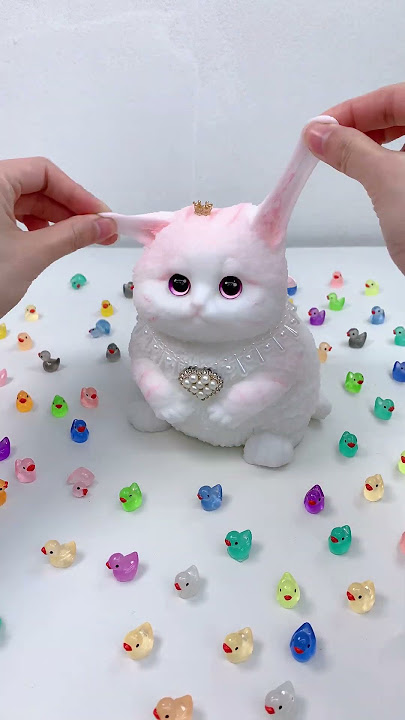 FUFUSQUISHY ASMR 🐈🐈Giant Pink Cat