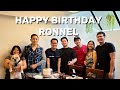 HAPPY BIRTHDAY RONNEL &amp; HAPPY HOUSEWARMING TO NERI &amp; DAVE