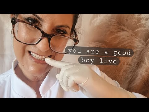 ASMR Alex keeper is live YOU ARE SUCH A GOOD BOY. WELL MOST OF YOU  he he