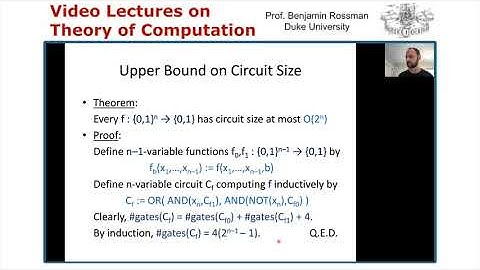 ToC Circuit Complexity 2